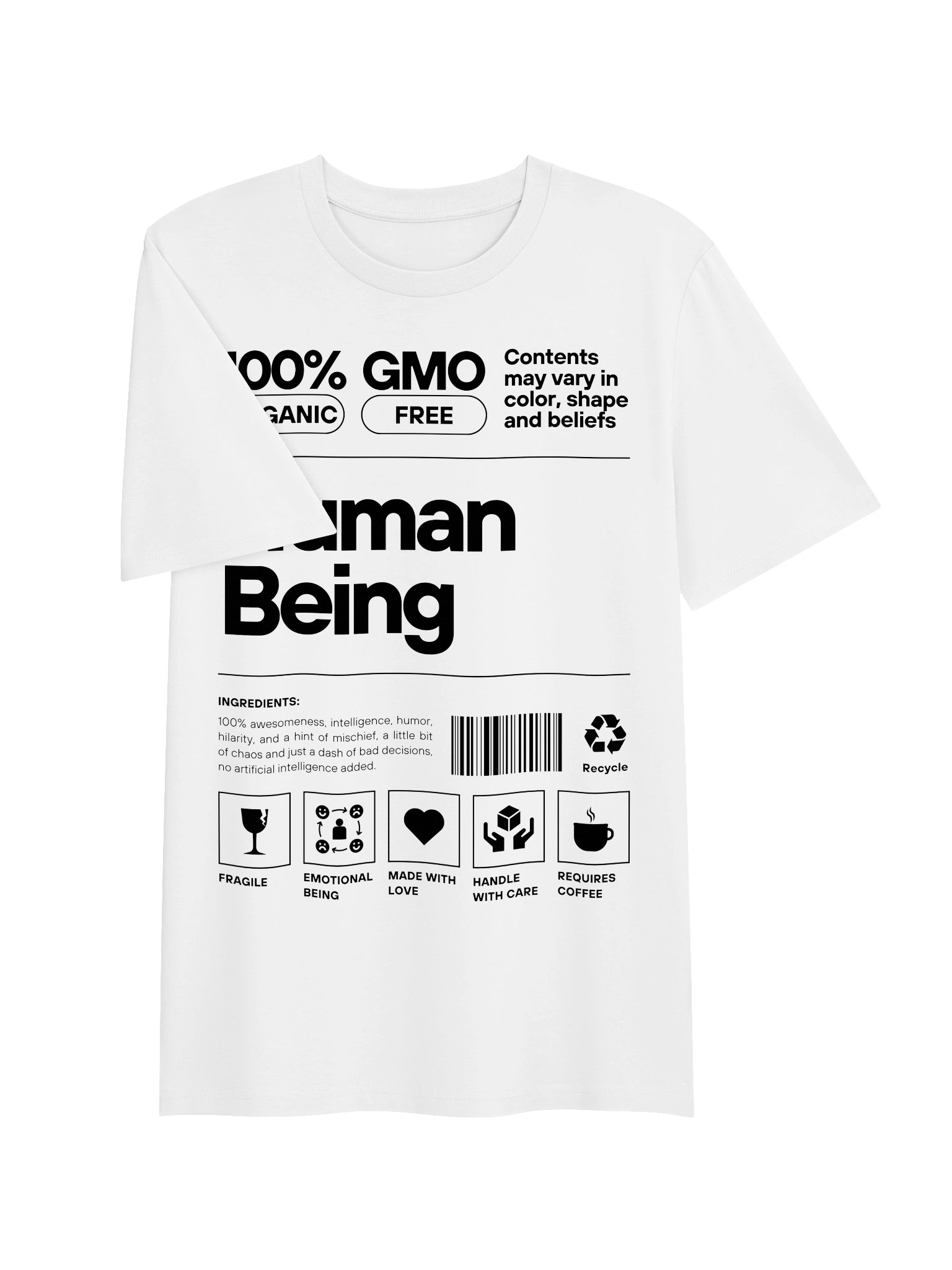Unisex Organic Ribbed Neck T-Shirt product image (9)