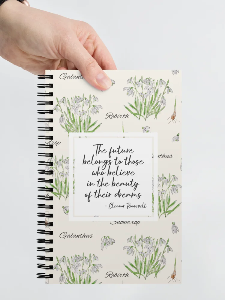 Believe in the Beauty of Your Dreams Quote Notebook product image (7)