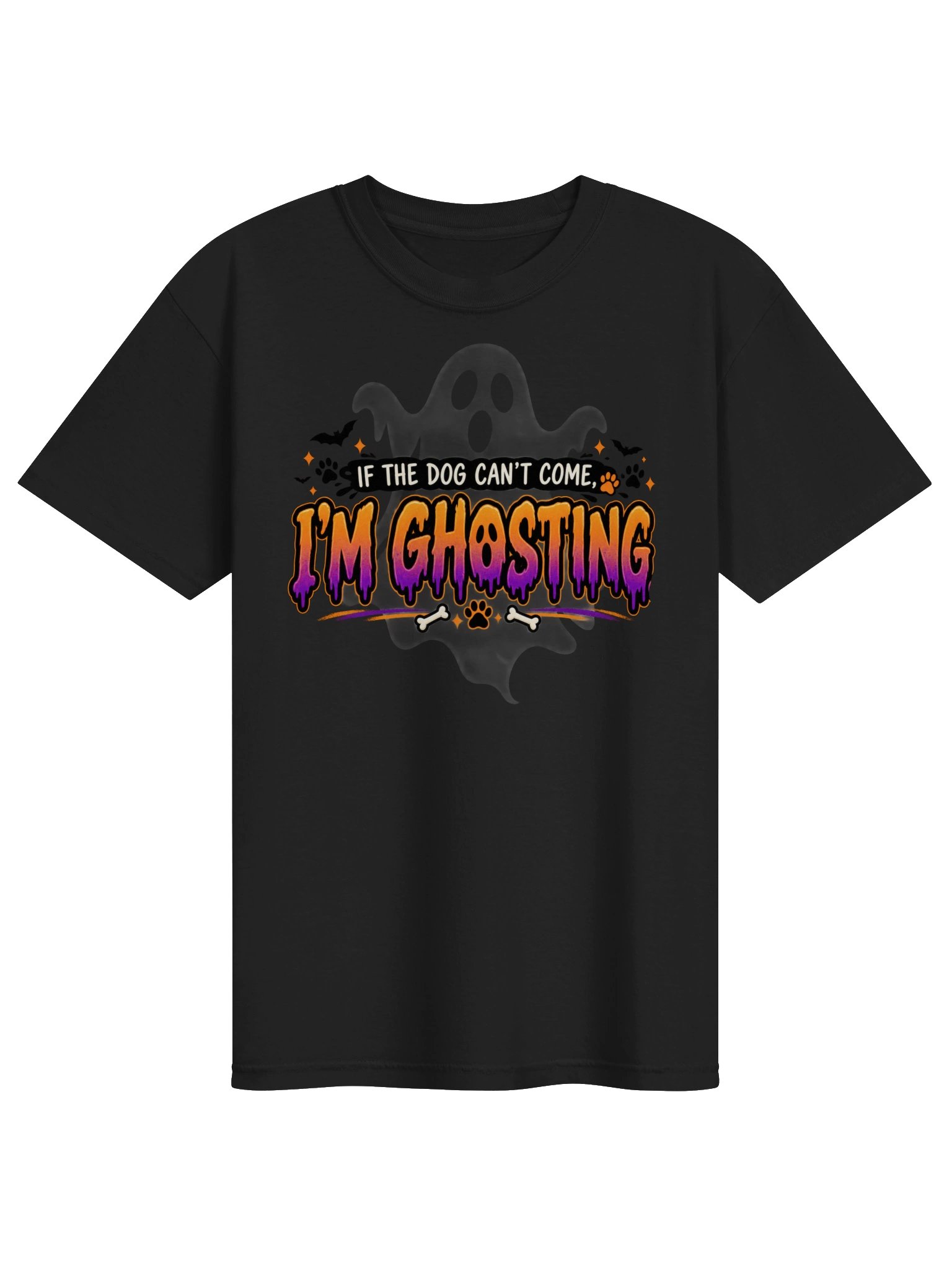 If The Dog Can’t Come I’m Ghosting Halloween Dog Mom T-Shirt product image (3)