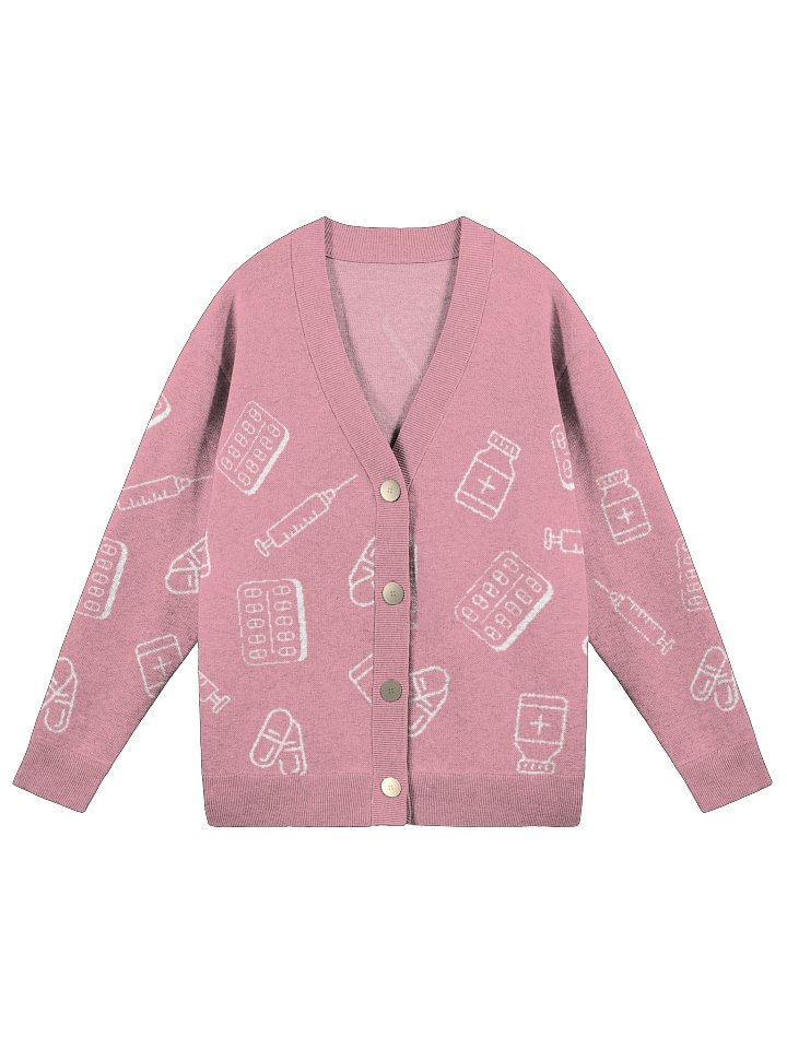 Pharmacy Knit Cardigan - Light Pink product image (1)