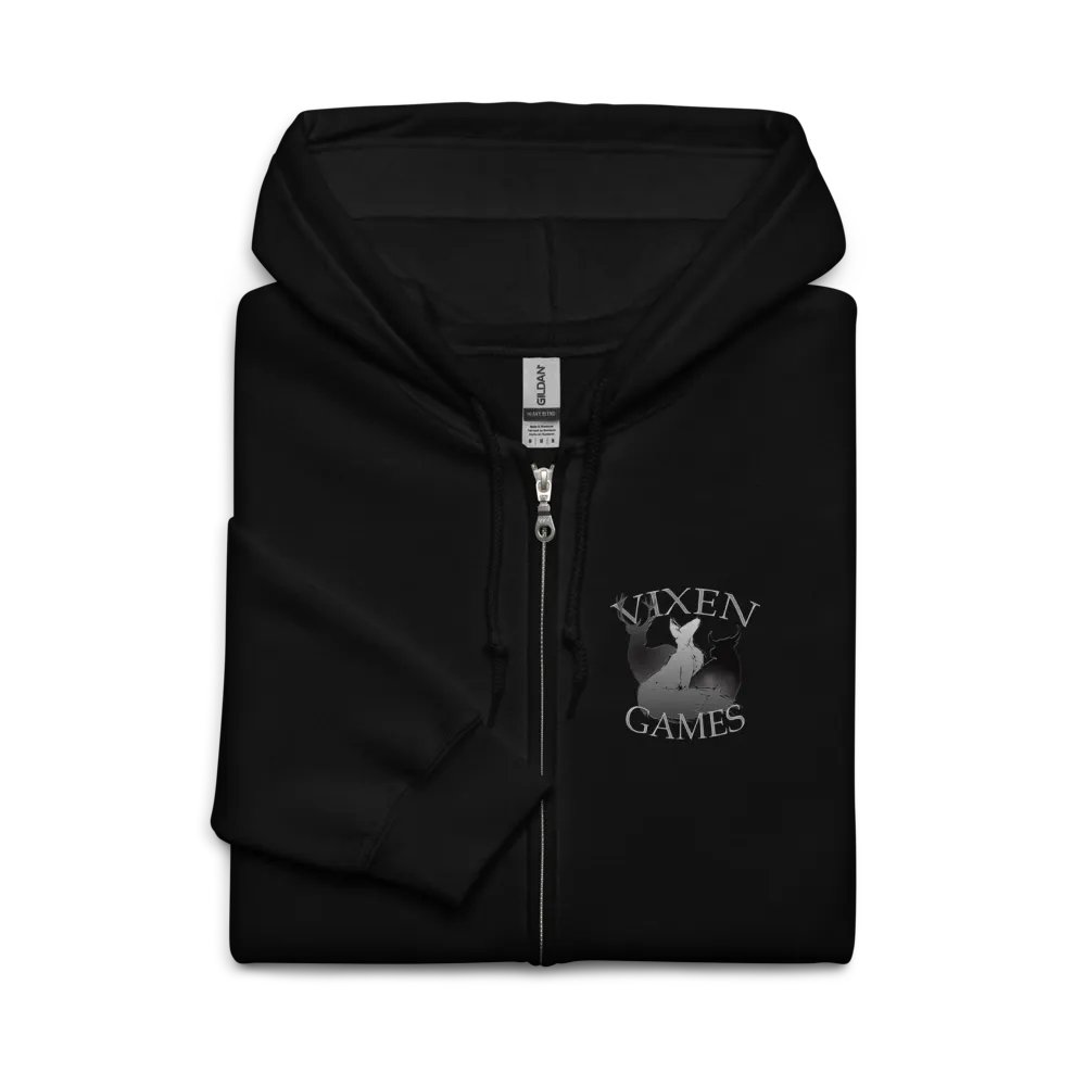 Vixen Games Vixen with Stag and Bull Trifecta front and back print zippy hoodie product image (9)