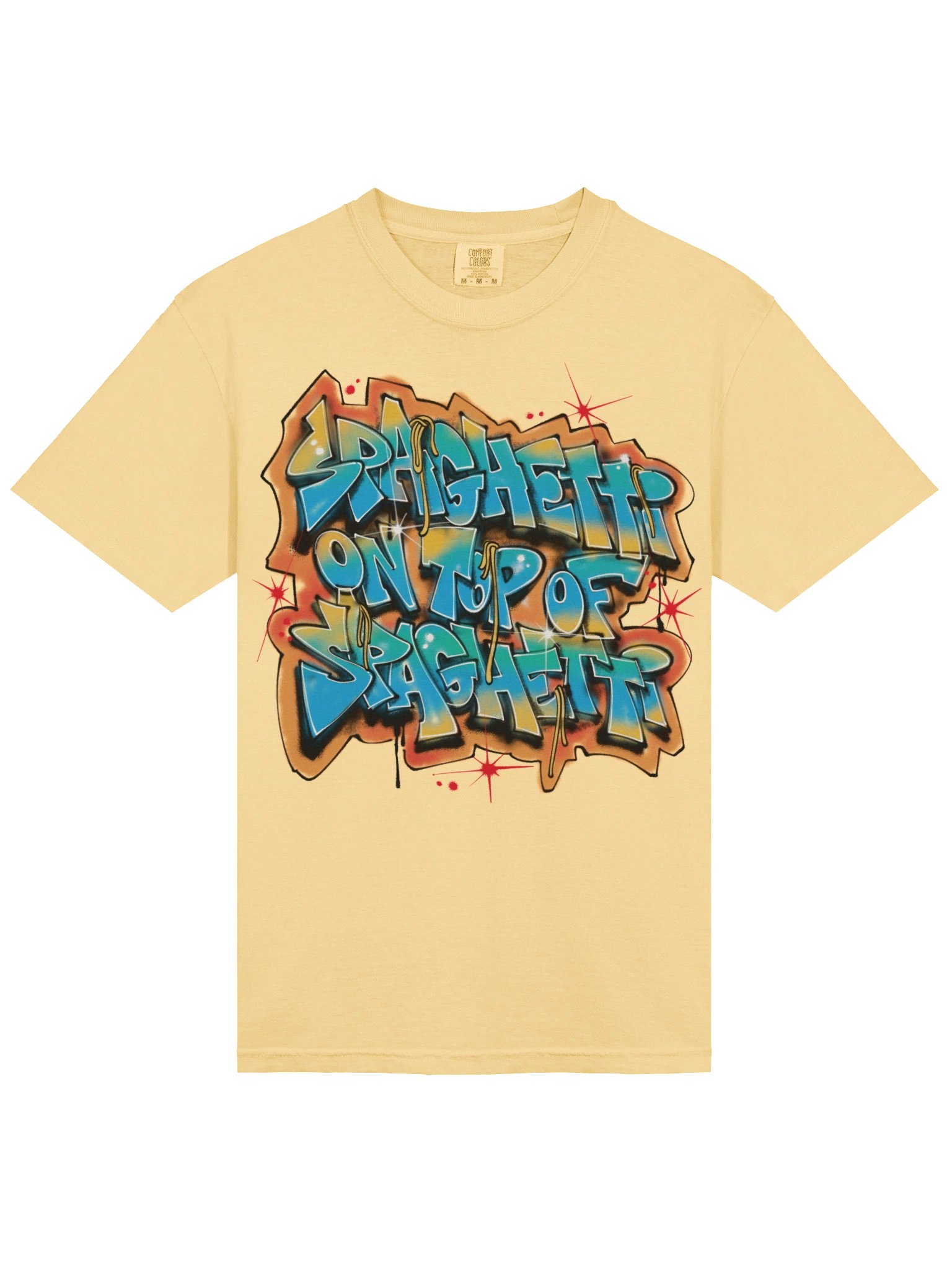 Spaghetti Graffiti Tee (Unisex) product image (23)