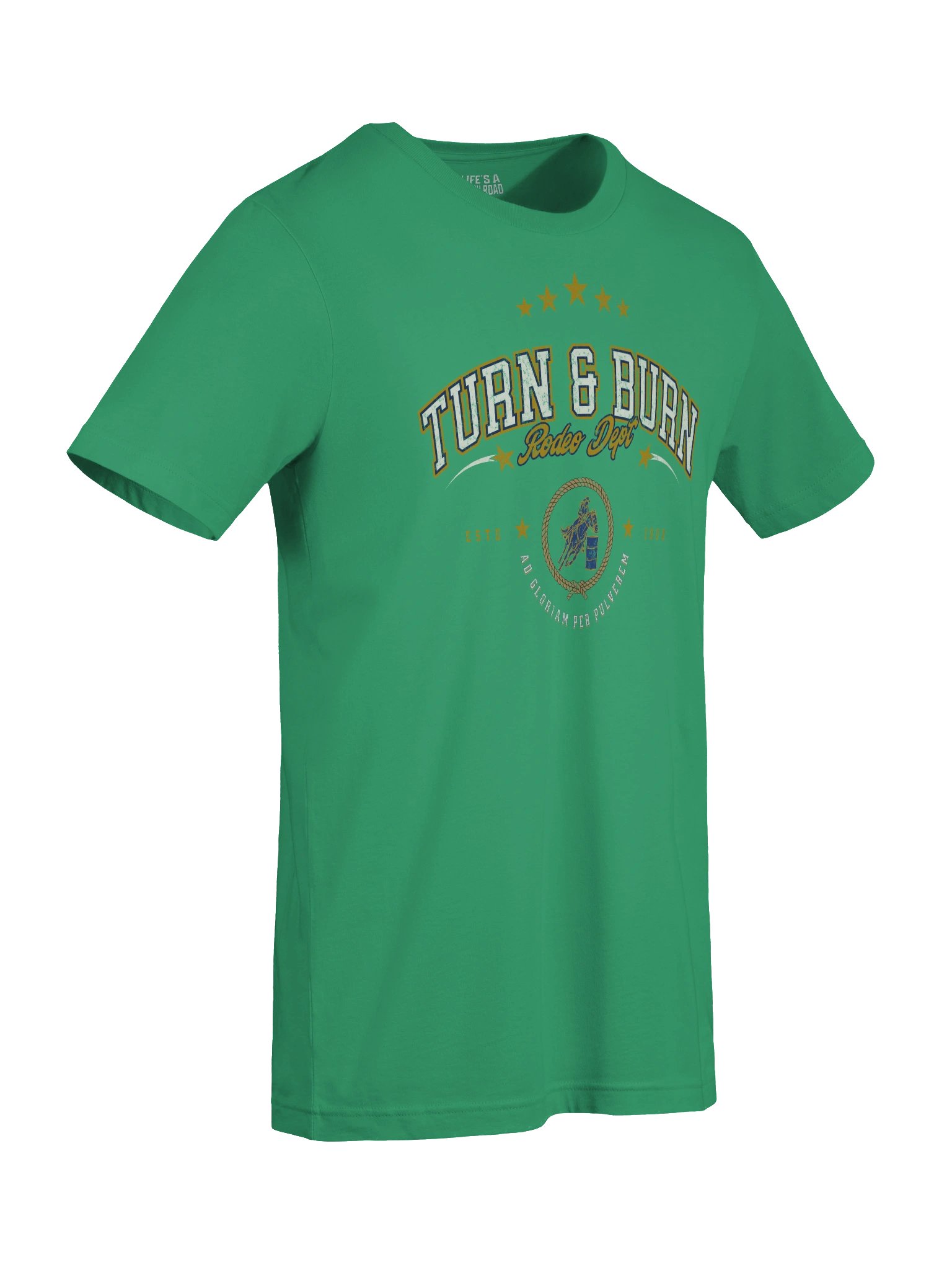 TURN & BURN – Rodeo Dept tee product image (9)