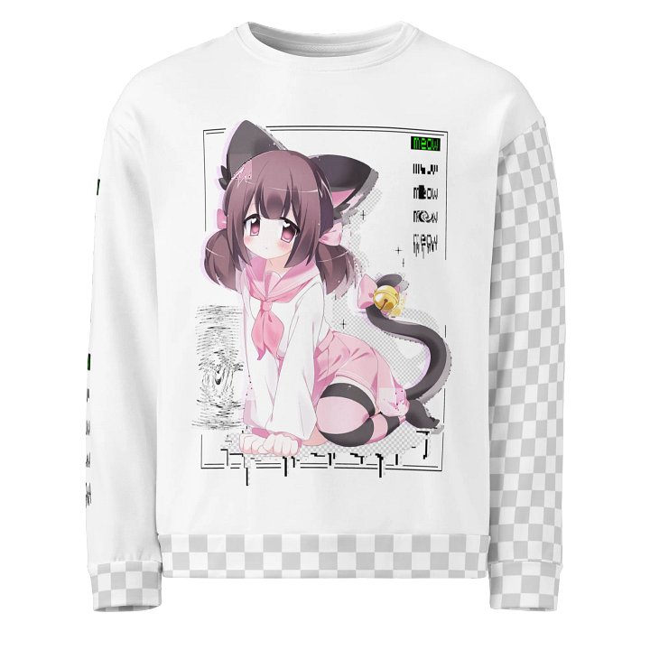 Cyber Neko - sweatshirt product image (1)