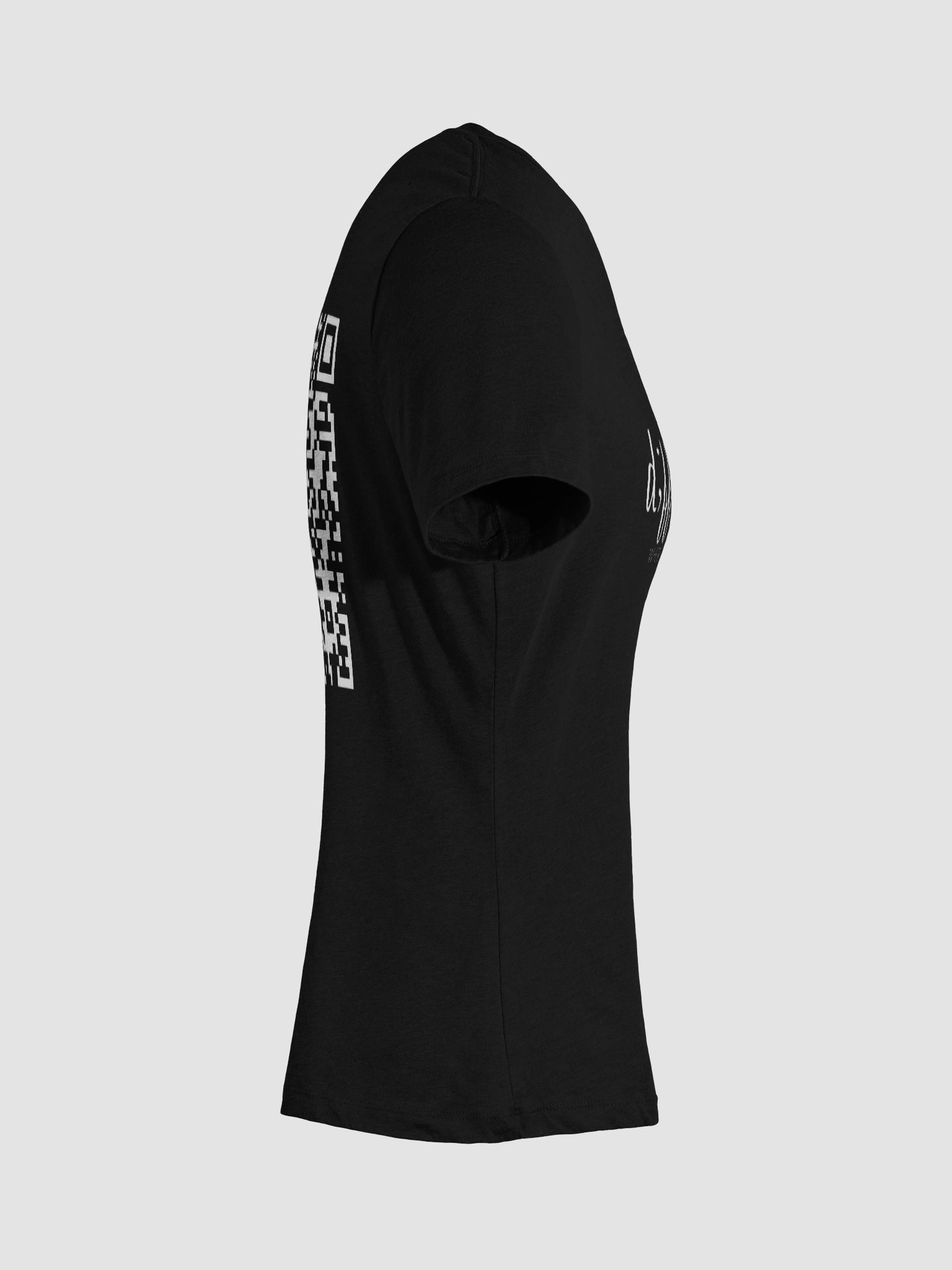 Different Qr code V-neck product image (43)