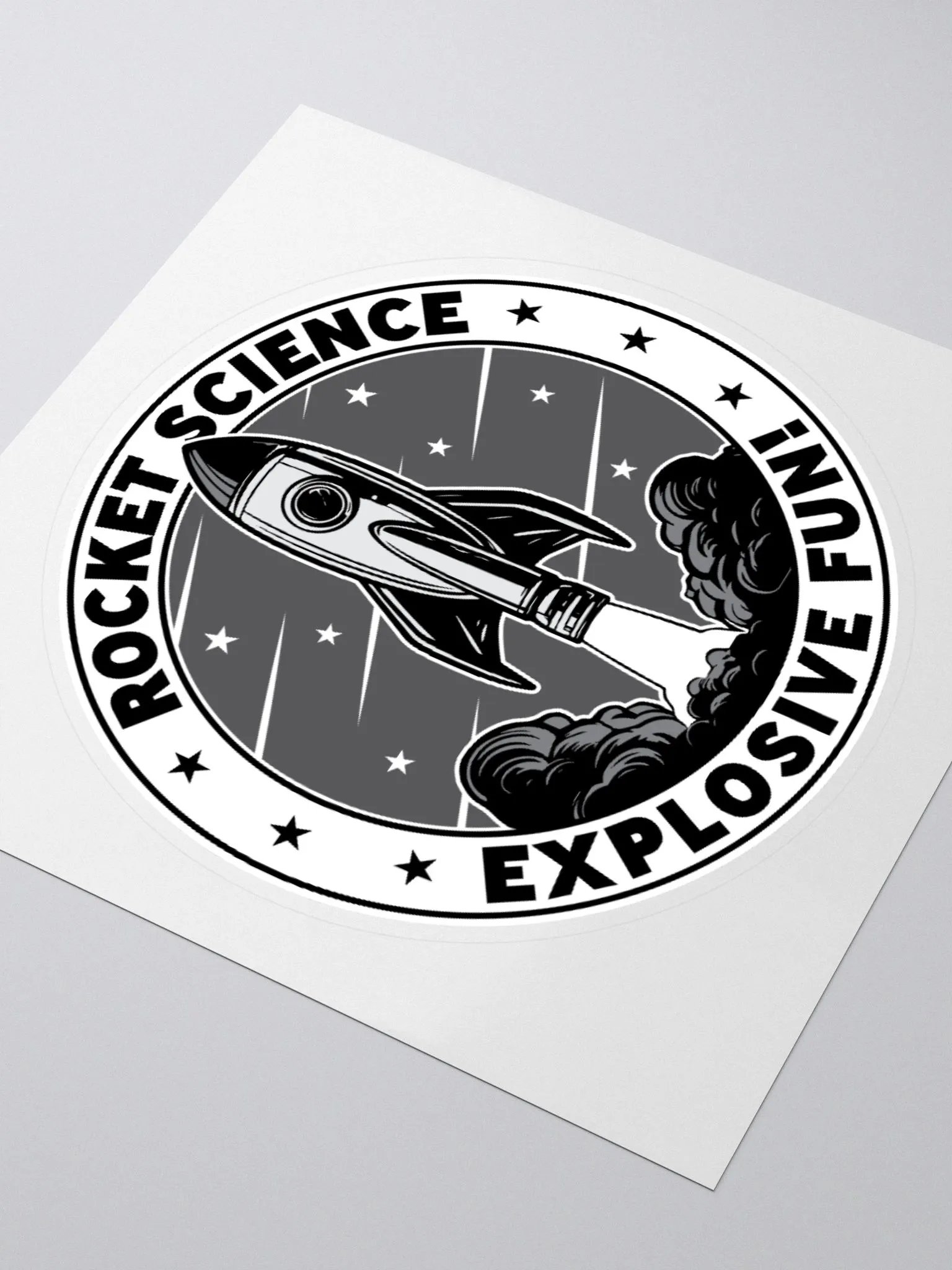 Rocket Science: Explosive Fun Sticker for Science Lovers product image (8)