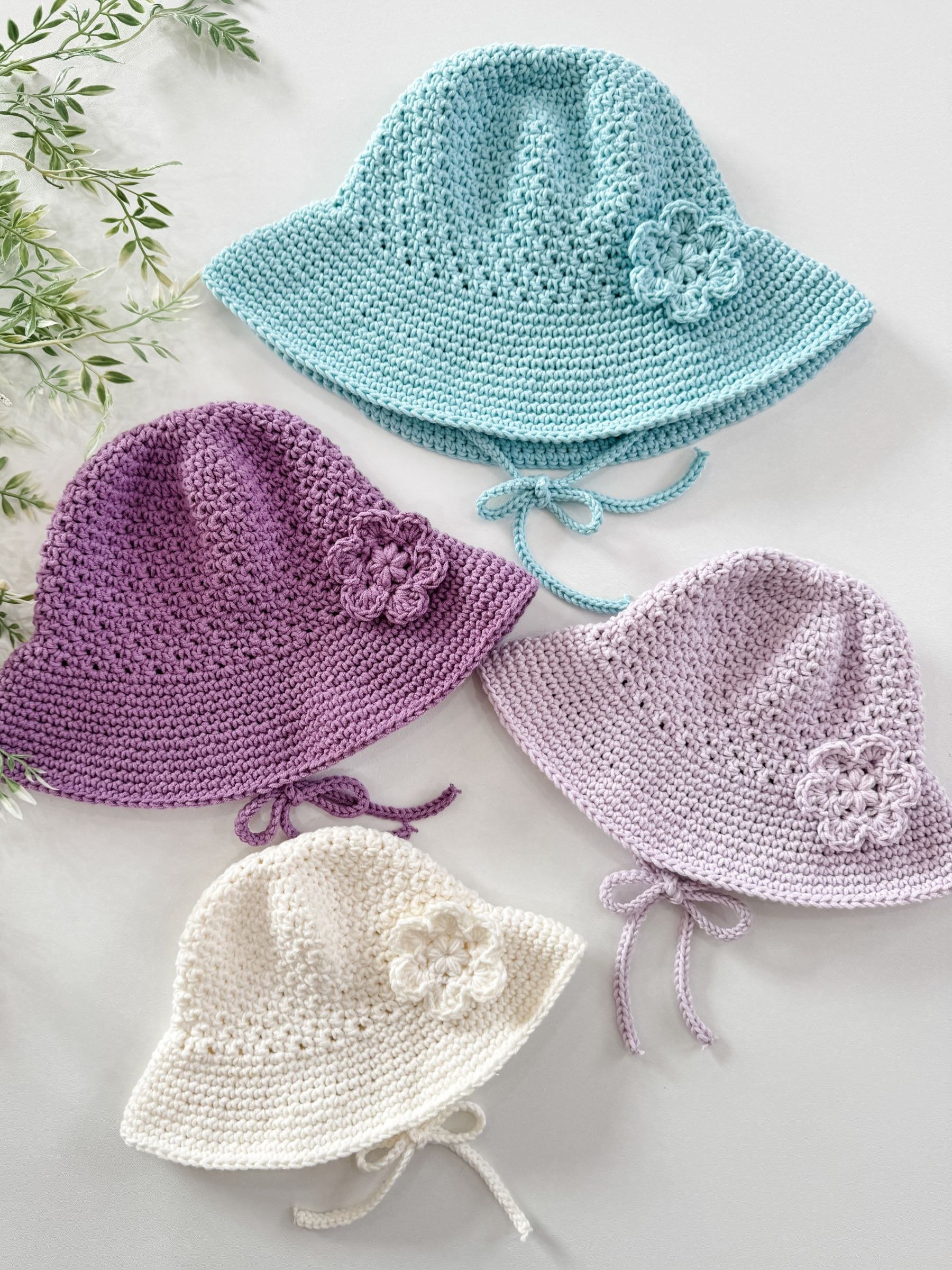 Baby Sand Sunhat Crochet pattern product image (5)