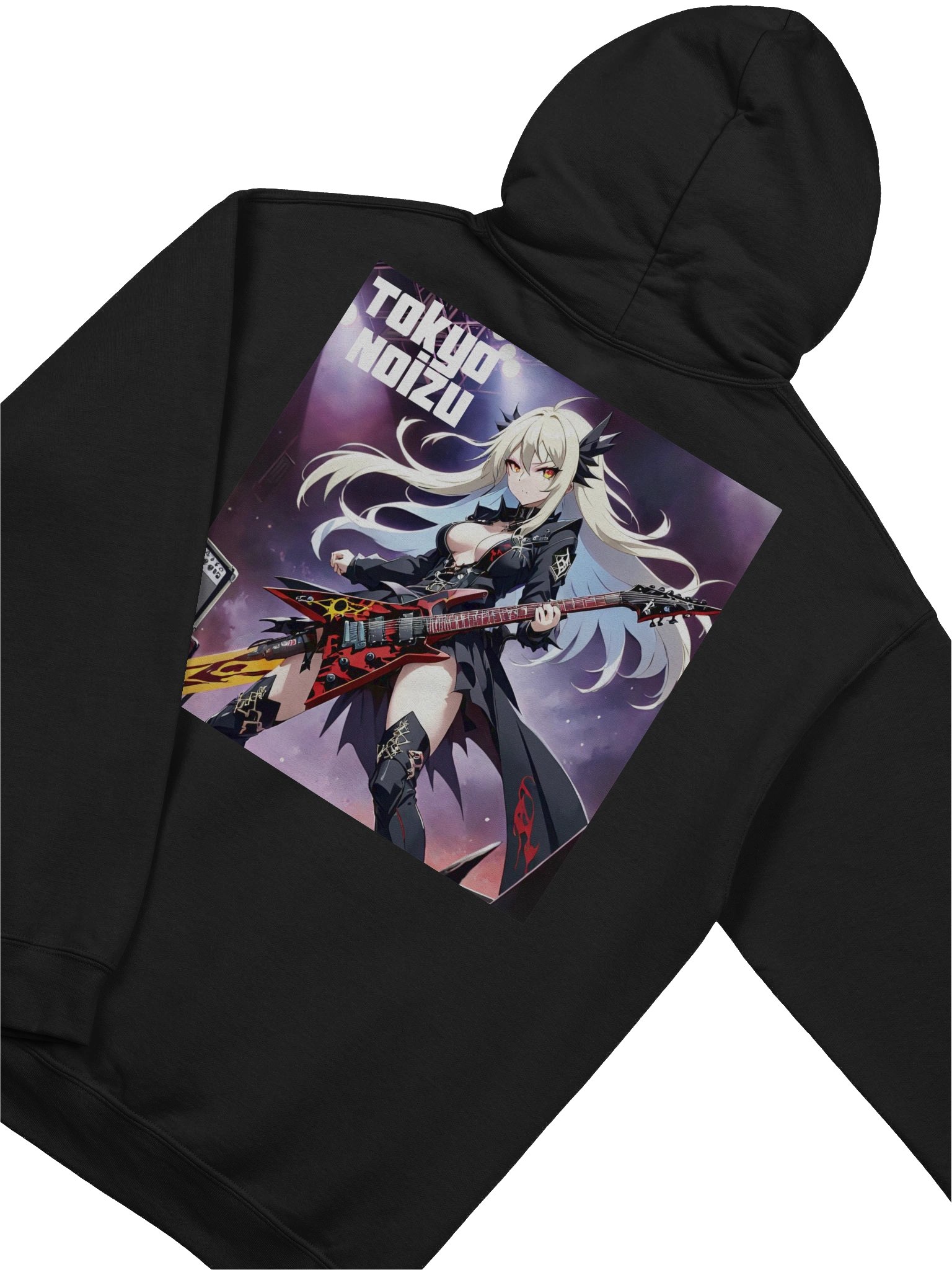 Anime Guitarist Hoodie product image (3)