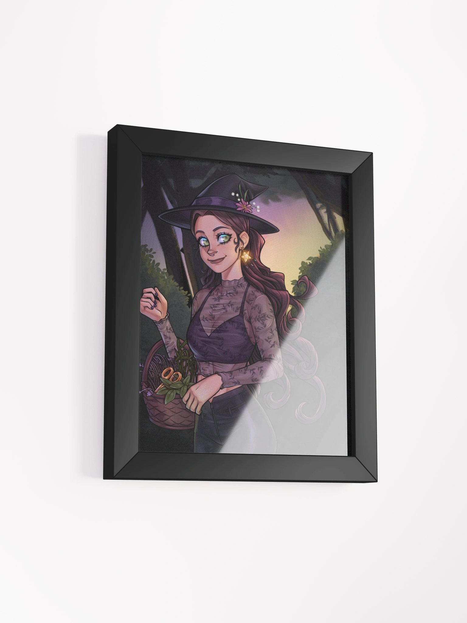 Night Harvest || Framed Art Print product image (2)