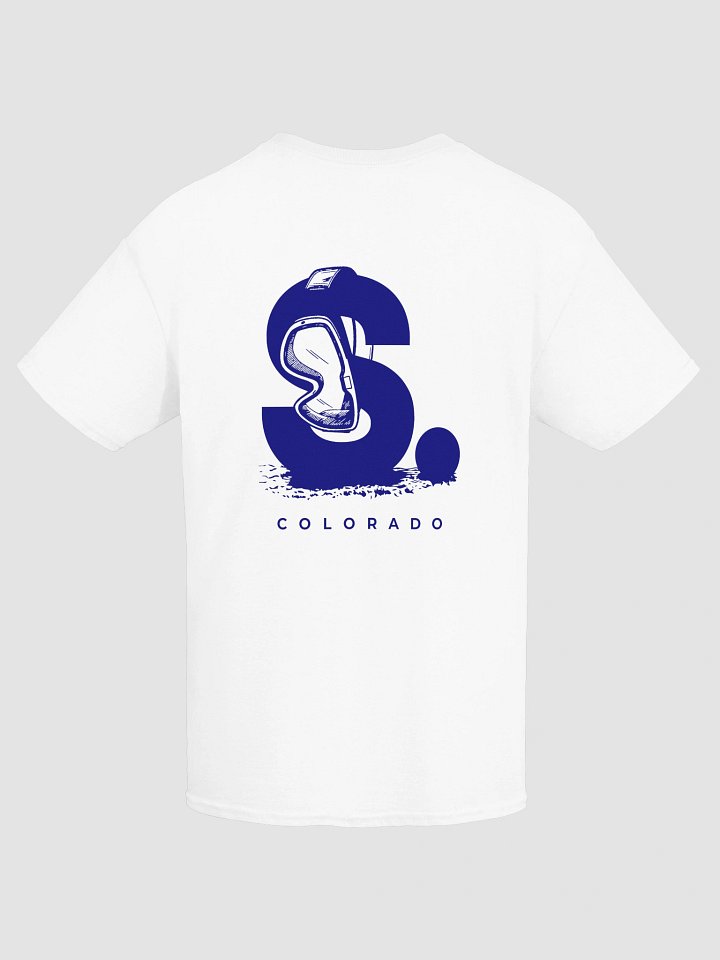 SERHANT. Colorado Ski Goggles White T-Shirt product image (1)