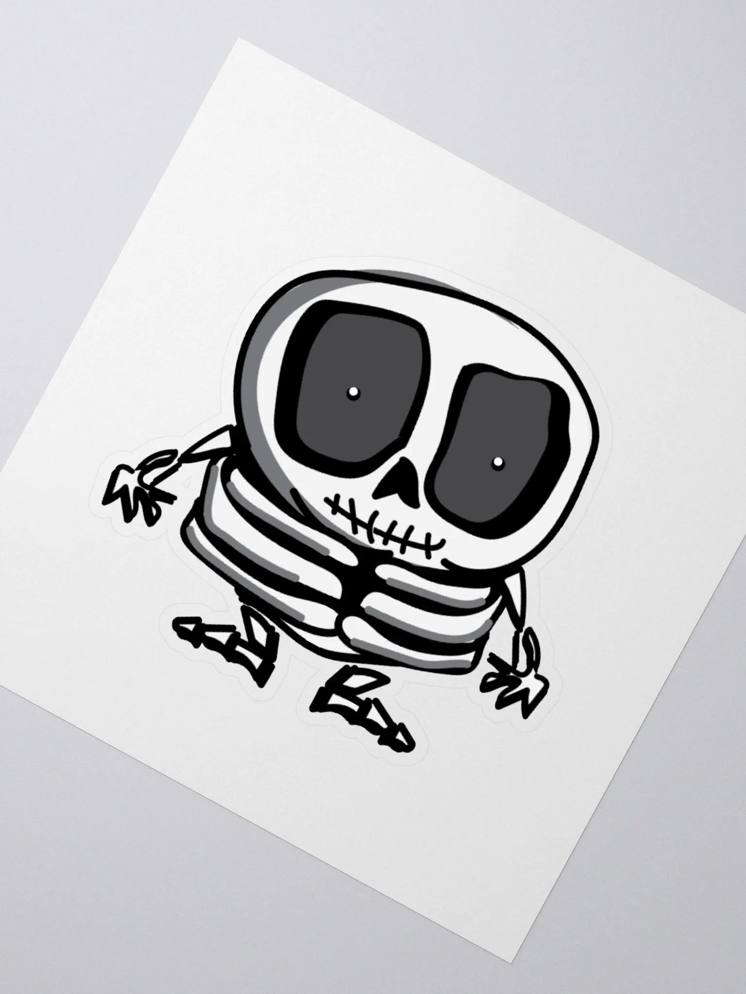 Big Bones Skeleton Sticker product image (2)