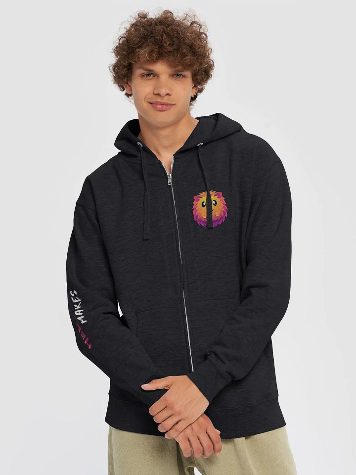 Hedgehog Makes Zip Up Hoodie product image (2)