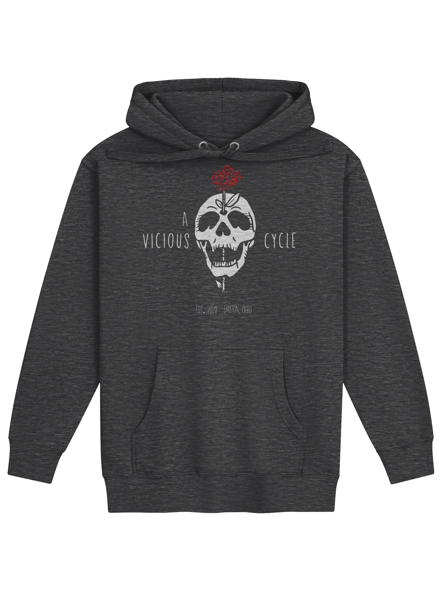 A Vicious Cycle Skull Hoodie product image (1)