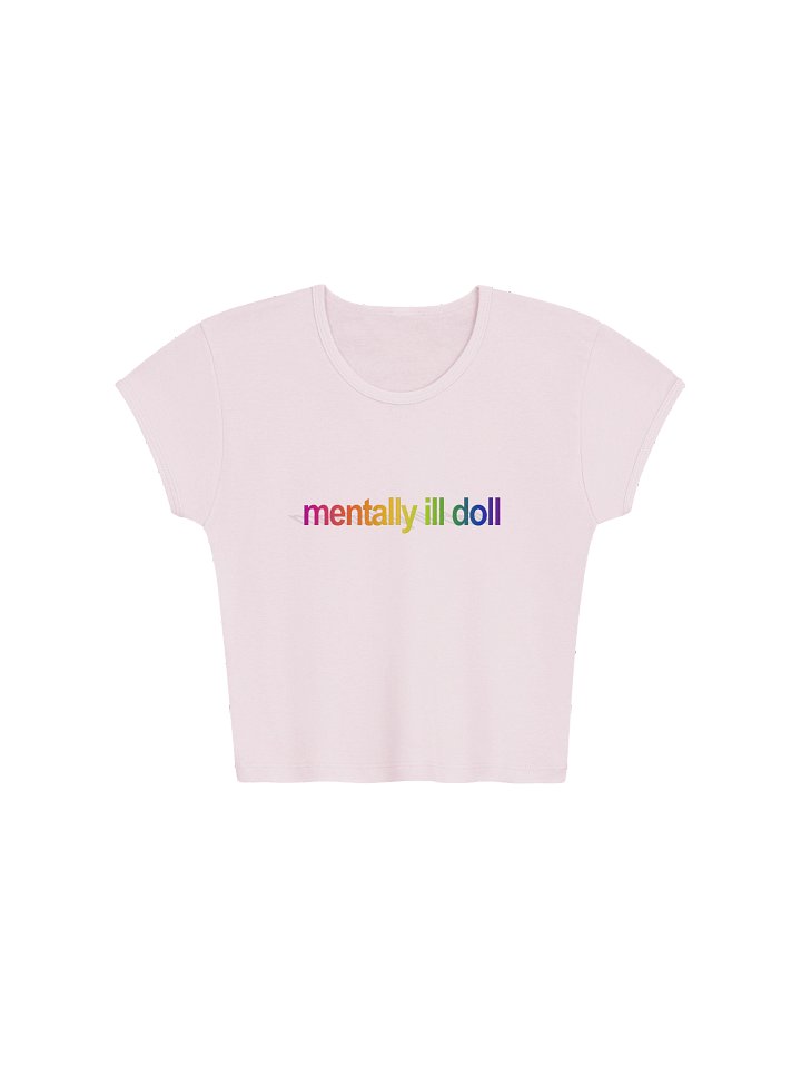 mentally ill doll Crop Top product image (3)