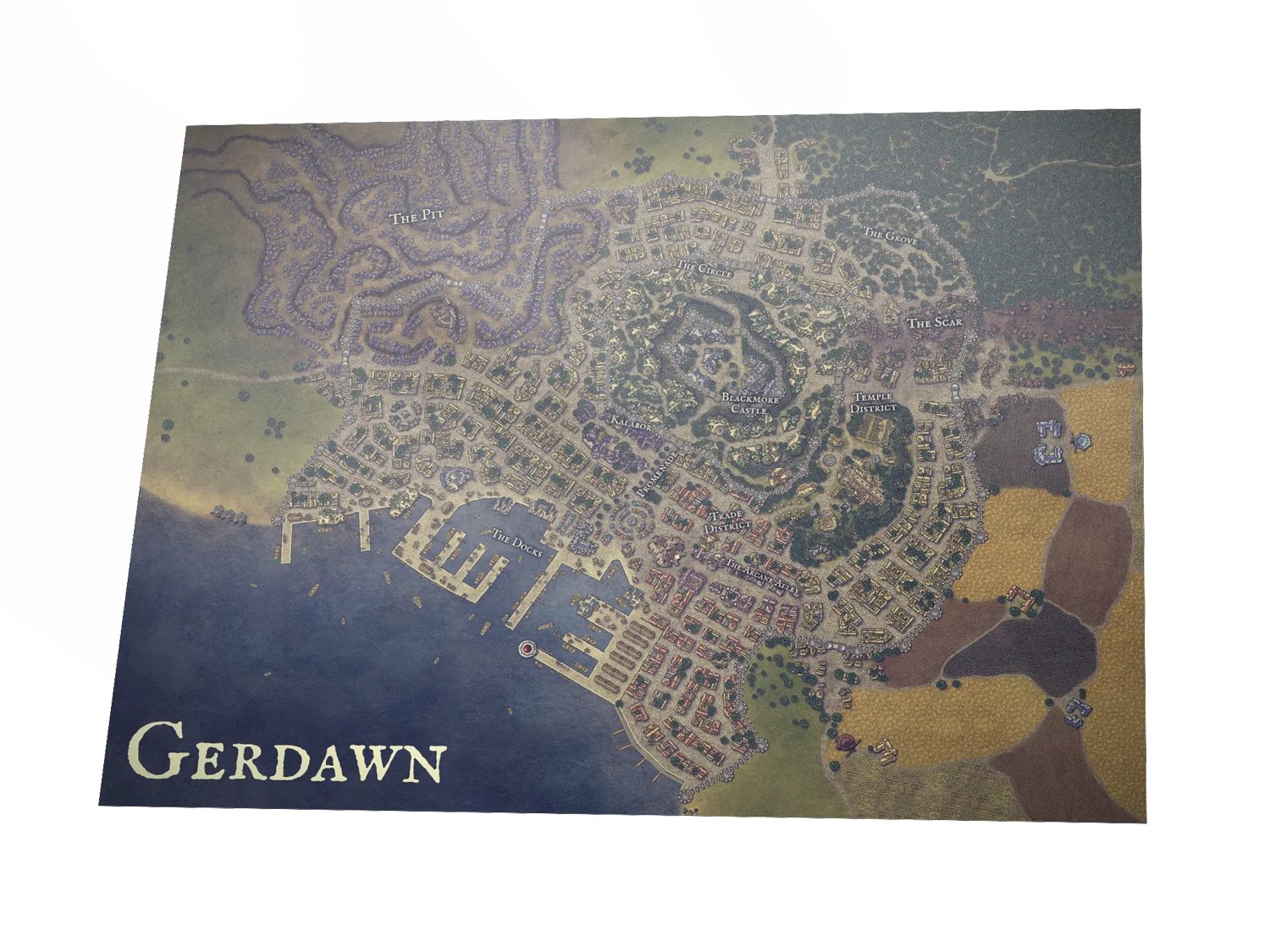 Gerdawn Map Poster product image (4)