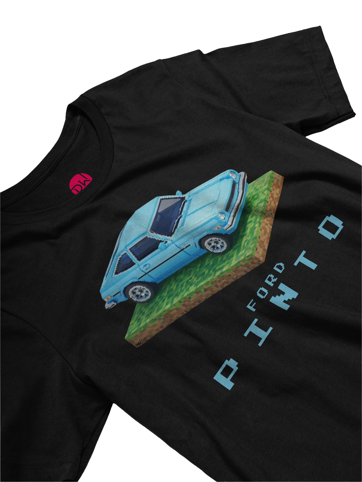Baby Blue Ford Pinto Shirt (Pixel, Retro, Minecraft) product image (3)