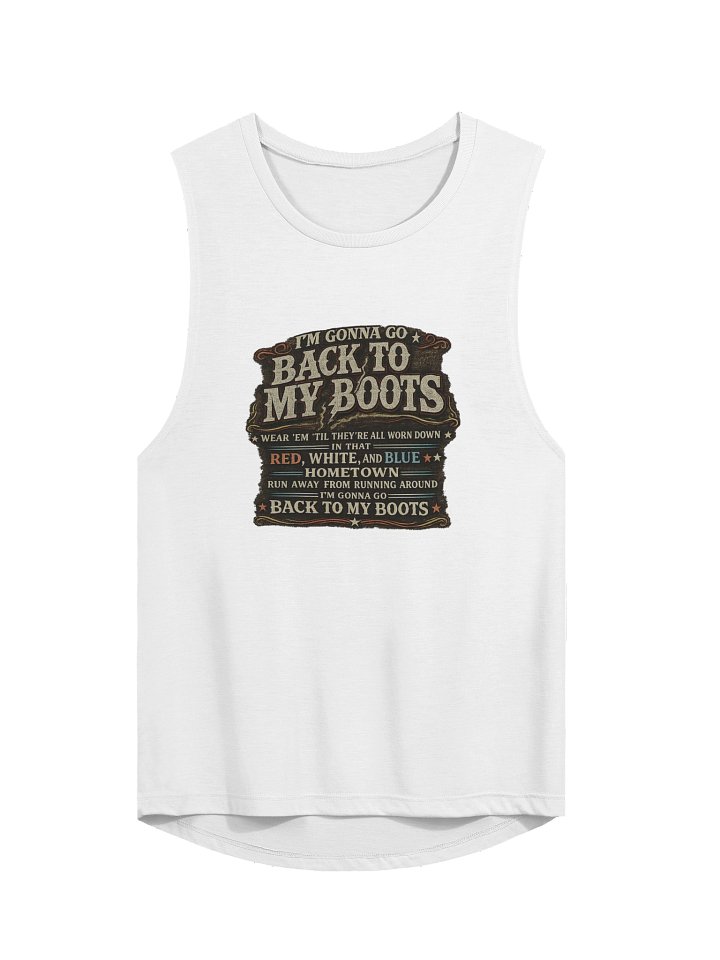 Back to My Boots Women's Vintage Tank 🤠🇺🇸 product image (1)