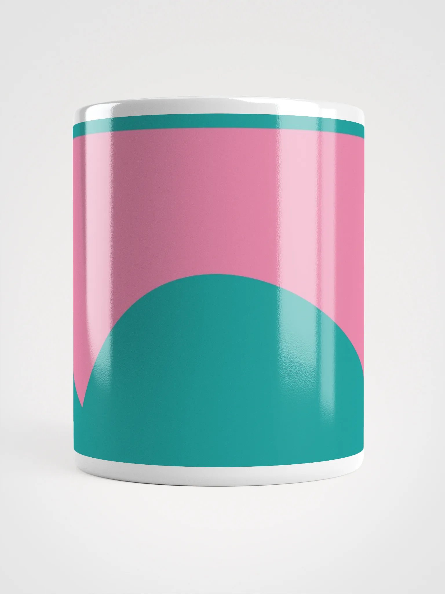 Teal Wave Symphony Mug product image (5)