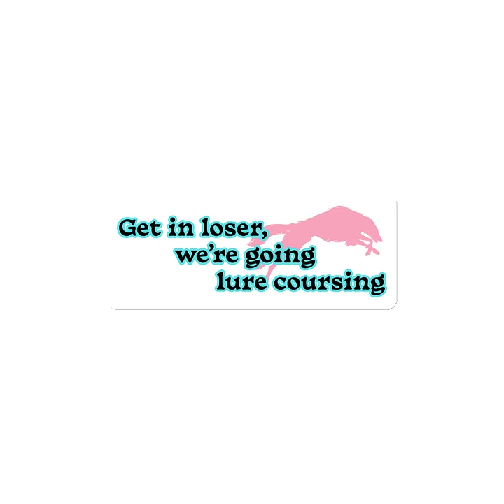 Get In Loser Lure Coursing Magnet - Pink Dog product image (1)