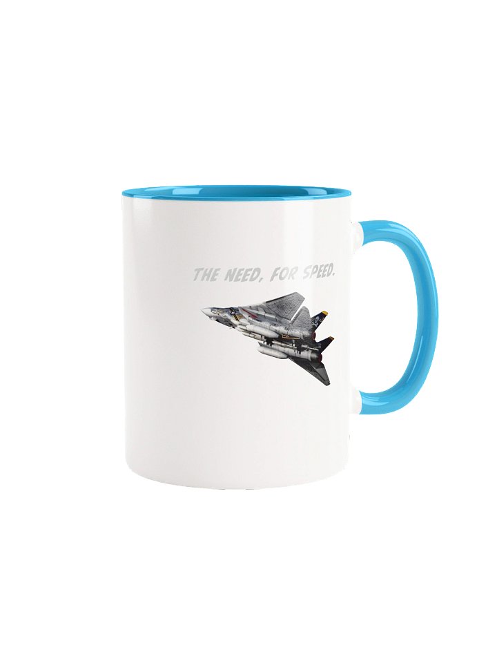 F-14 Tomcat Jolly Rogers Speed Demon Fighter Jet Ceramic Mug product image (1)