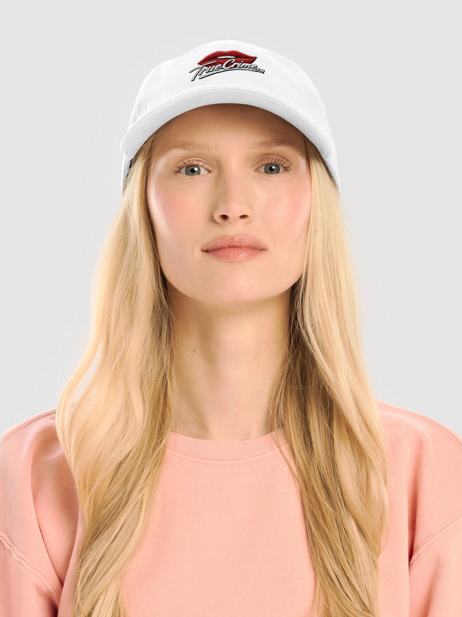 TrueCrime.FM Logo Hat with Lips on Side product image (5)