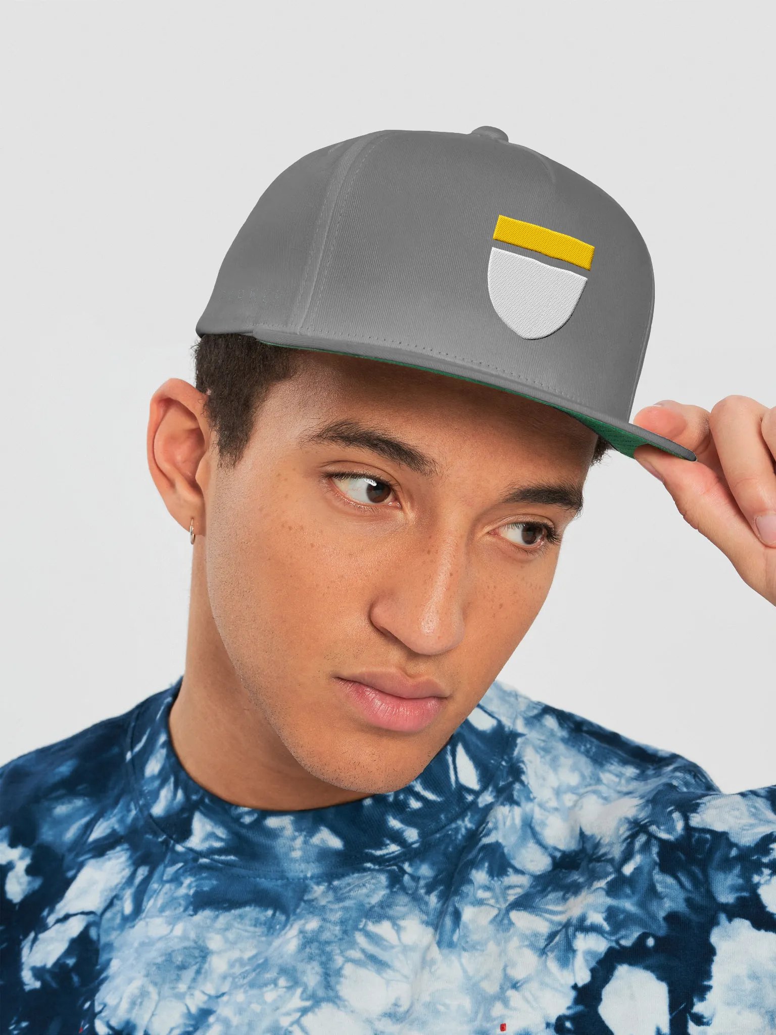 Embroidered Flat Snapback - Disc Golf Basket product image (5)