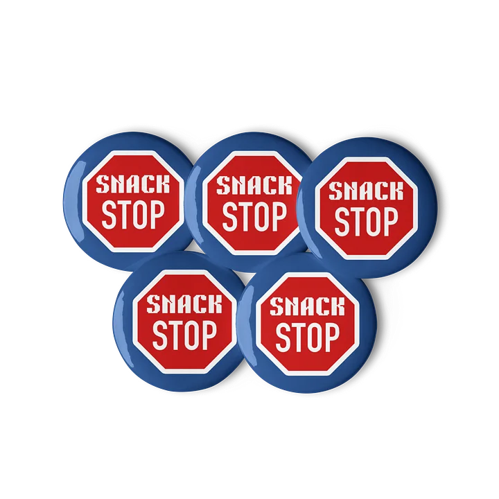 Snack Stop - Set of 5 Buttons product image (2)