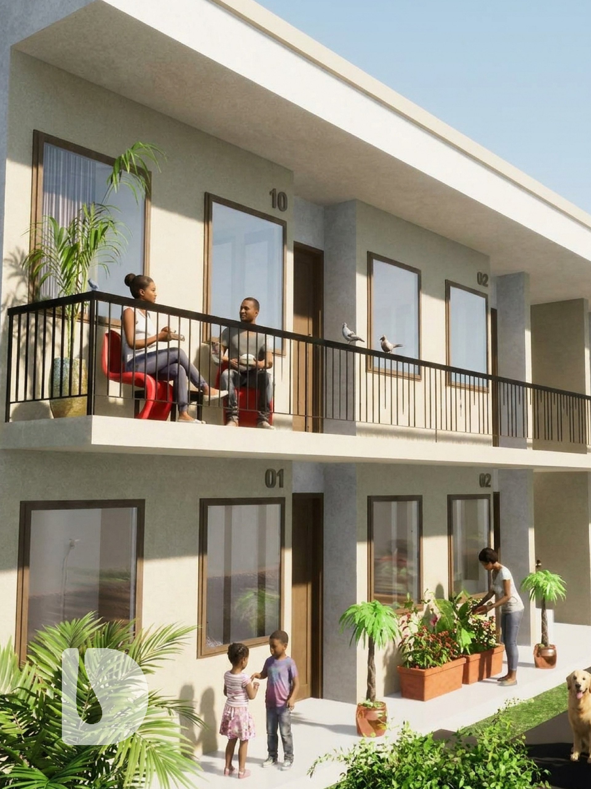 Architectural Drawings – 2-Storey 10-Unit Apartment Block | DA21101A product image (11)