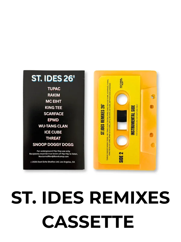 St. Ides Remixes 26' Limited Edition Cassette product image (2)
