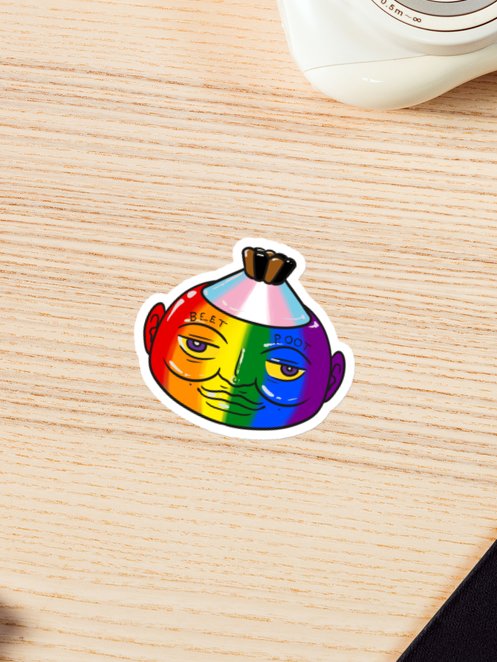 Progress Pride Poot magnets product image (1)