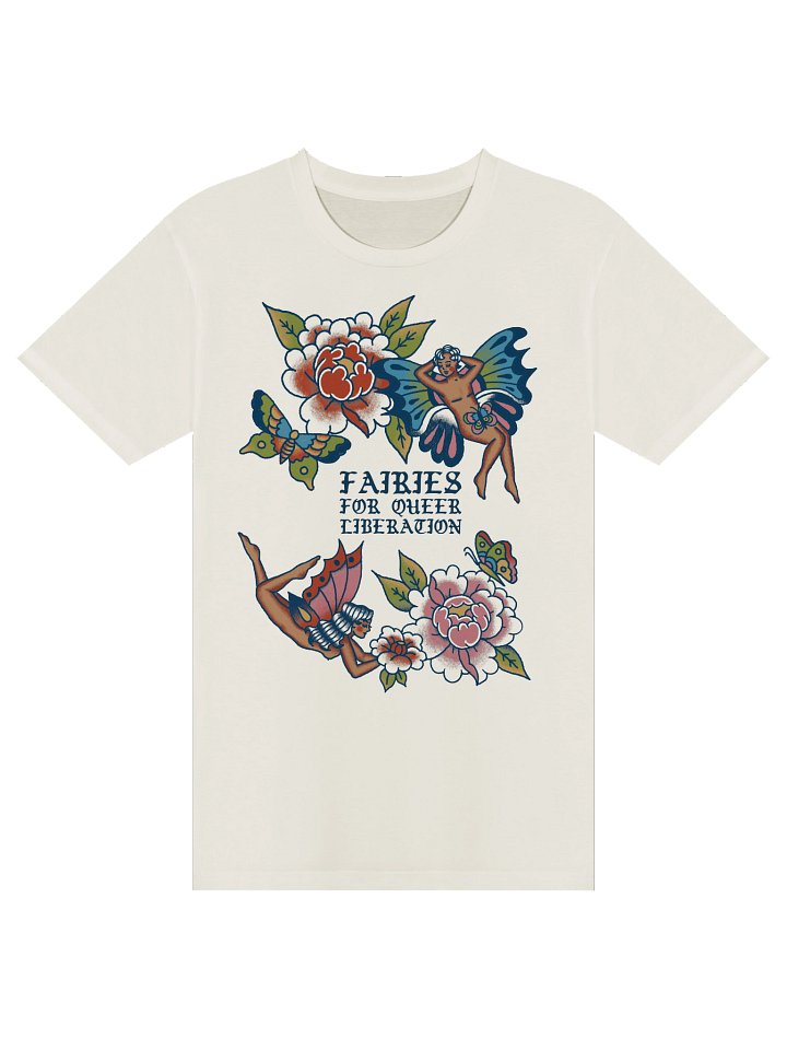 Fairies for Queer Liberation Unisex Tee product image (1)