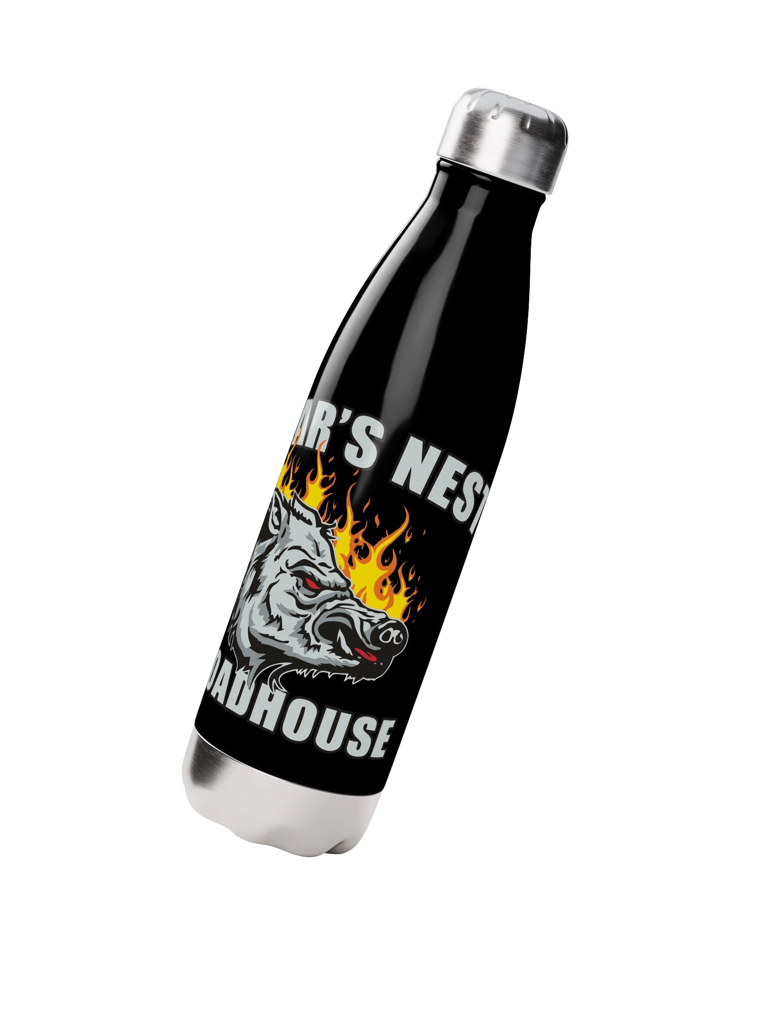 Flaming Boar Stainless Steel Water Bottle product image (4)