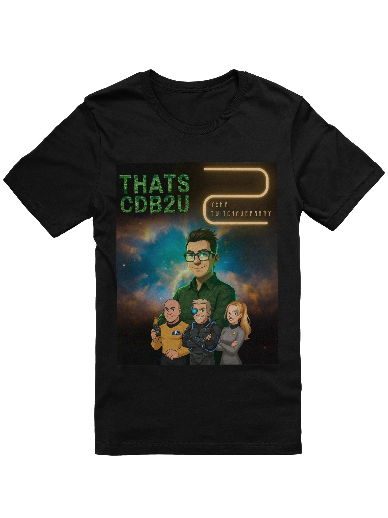 The Collective Must Grow – Twitchaversary Tshirt product image (1)