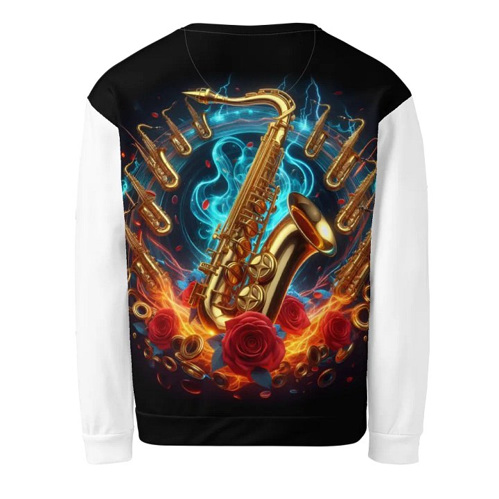Golden Saxophone Serenade - Unisex Sweatshirt #28 product image (2)