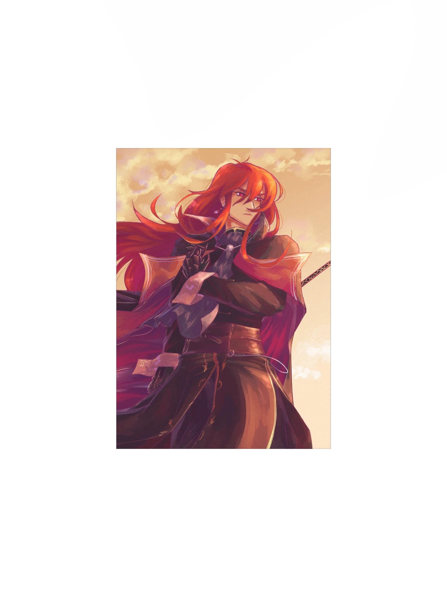 Fire Emblem Michalis Print product image (1)