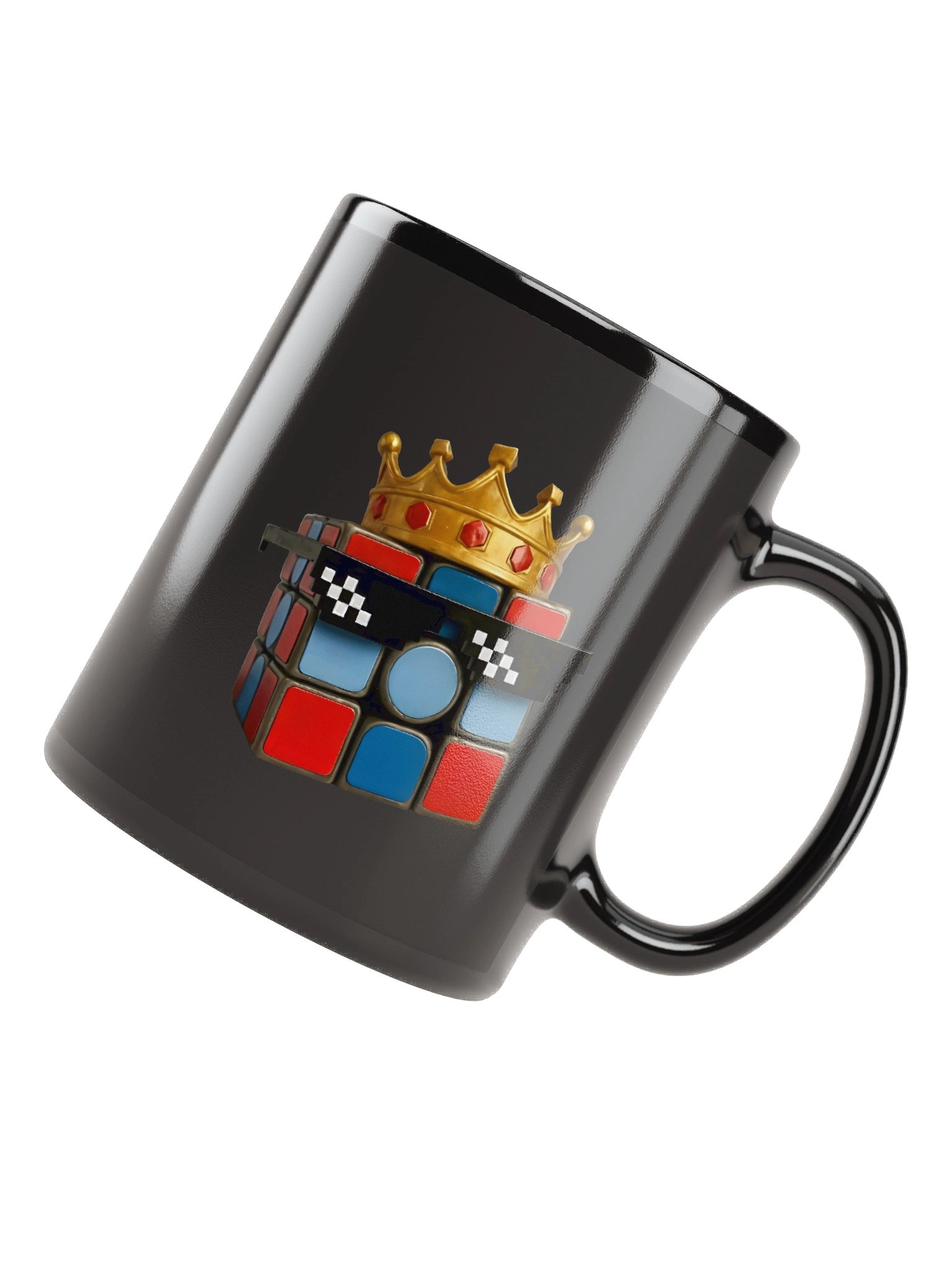 Cubezalot Originals - Logo 1 Black Mug (Double Sided Print) product image (8)