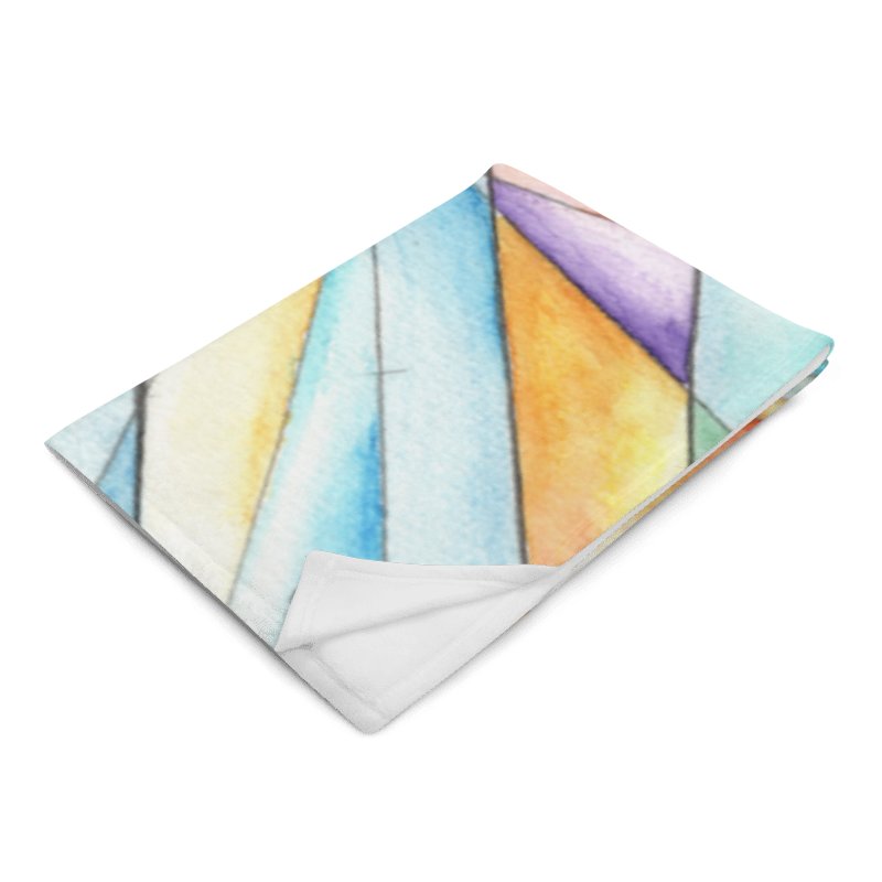 Circles to Circles #3 - Stereographic Projection Mathematical Art Blanket product image (3)