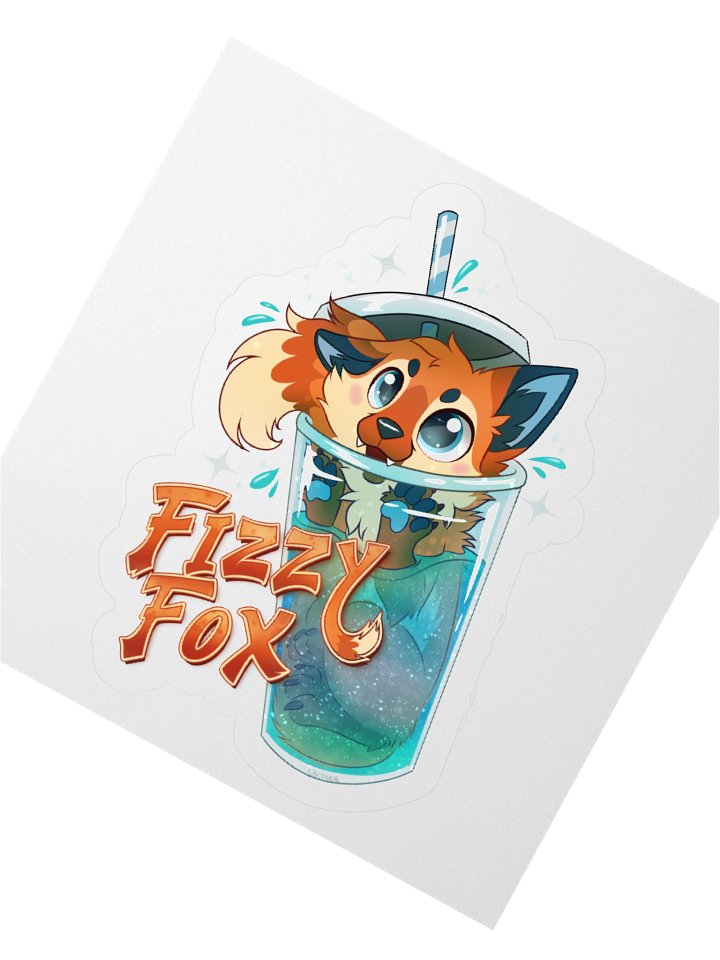 Fizzy Fox - Fun Kiss Cut Stickers product image (2)