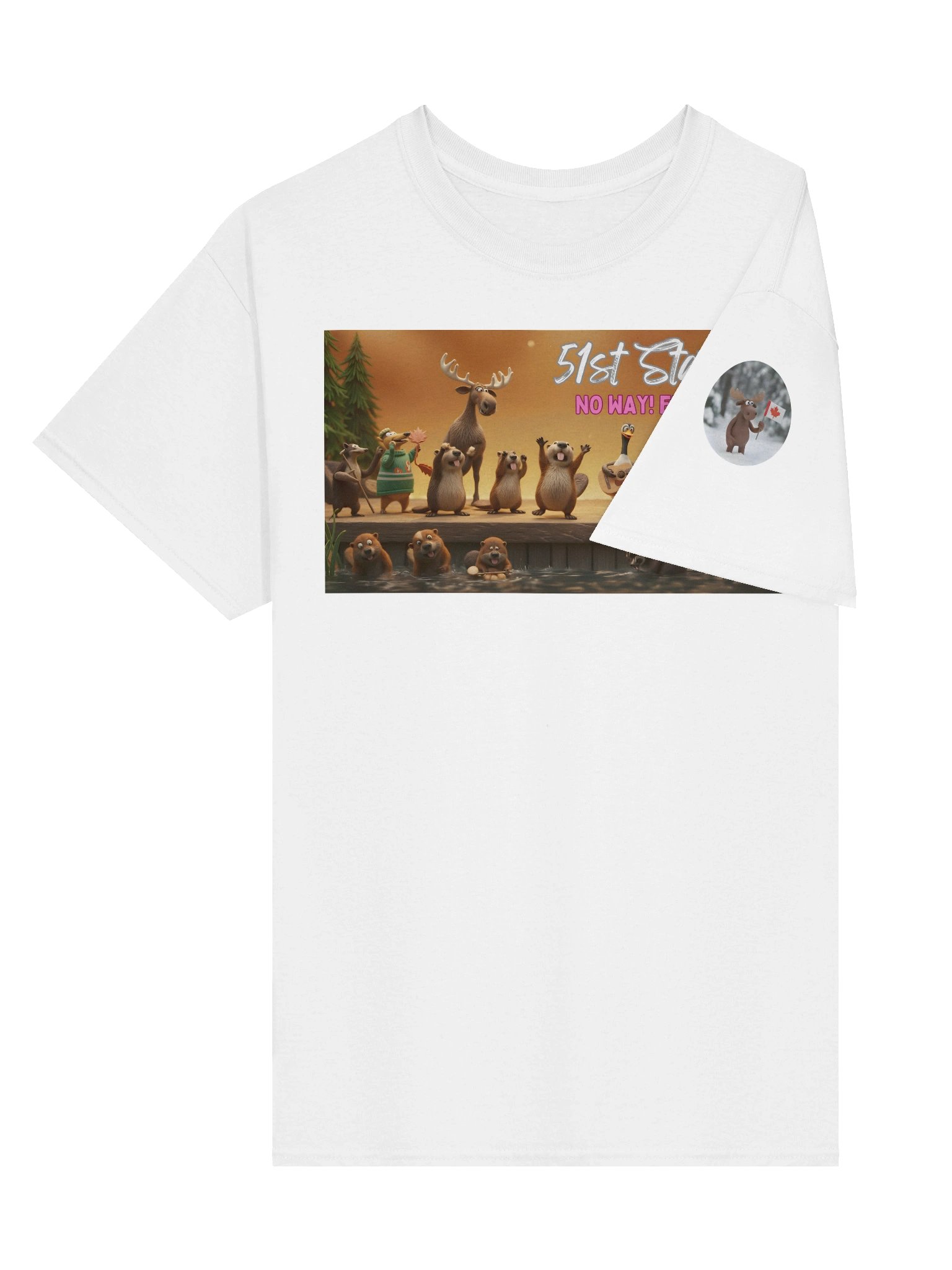51st State? | Essential Character Ensemble Tee (White) product image (3)