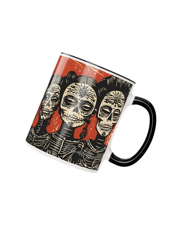 Ornate Skeletons Ceramic Mug product image (5)