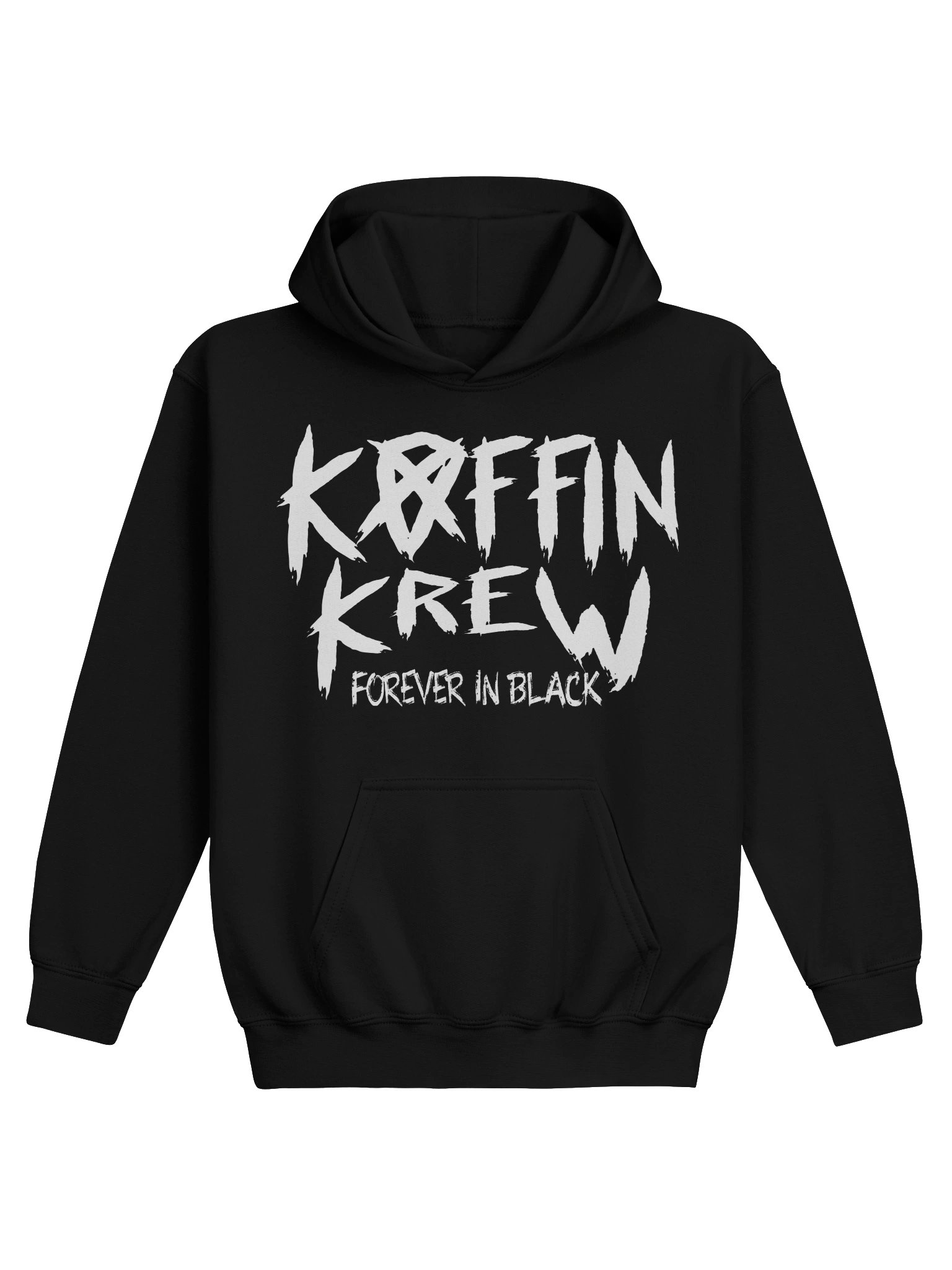 Forever In Black Youth Hoodie product image (1)