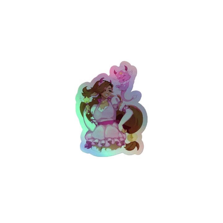 Magical GIrl Michi Holographic Sticker product image (1)