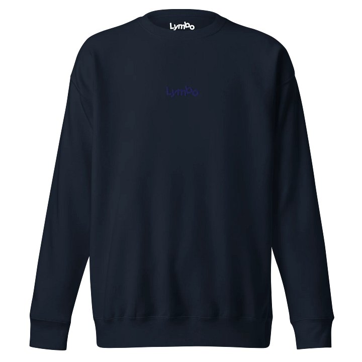 Lymbo Embroidered Sweatshirt (Navy Blue) product image (1)