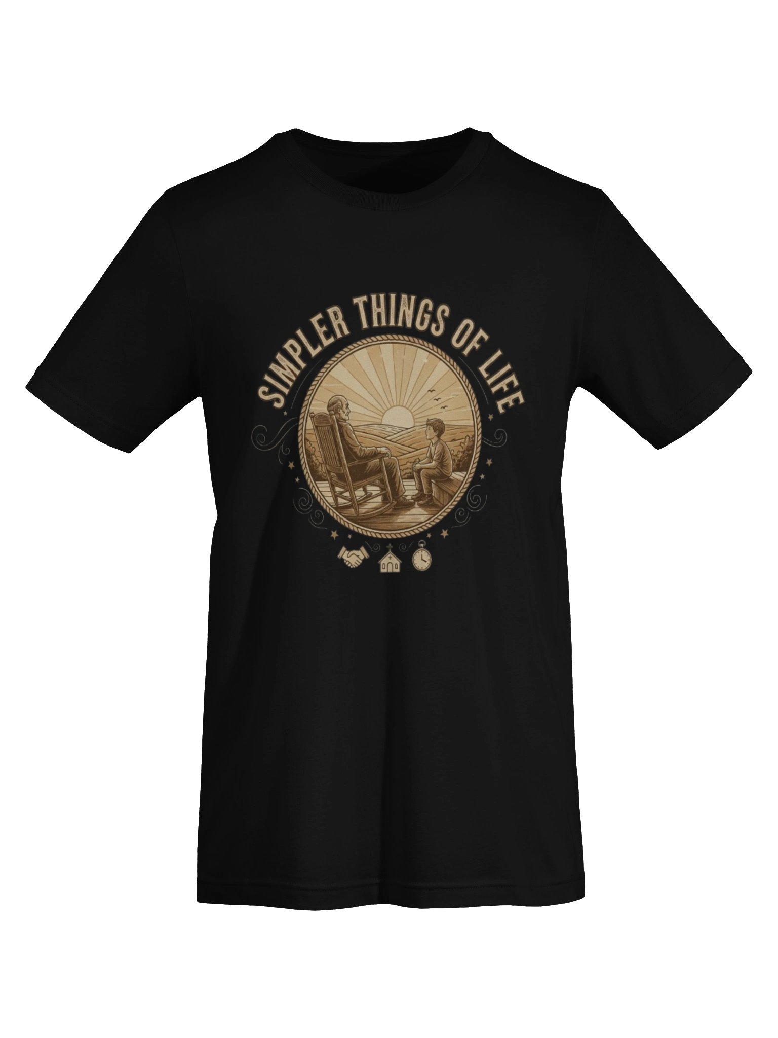 Simpler Things Of Life Unisex T-Shirt product image (56)