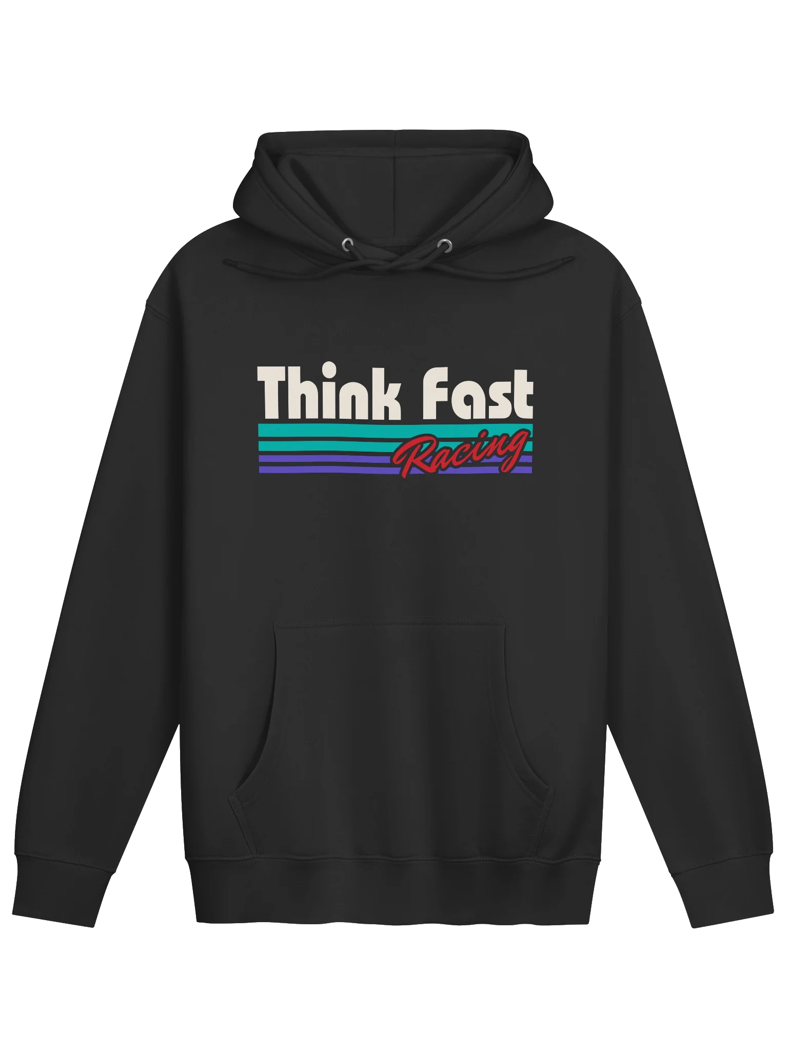 Think Fast Racing Heritage Hoodie - Black product image (1)