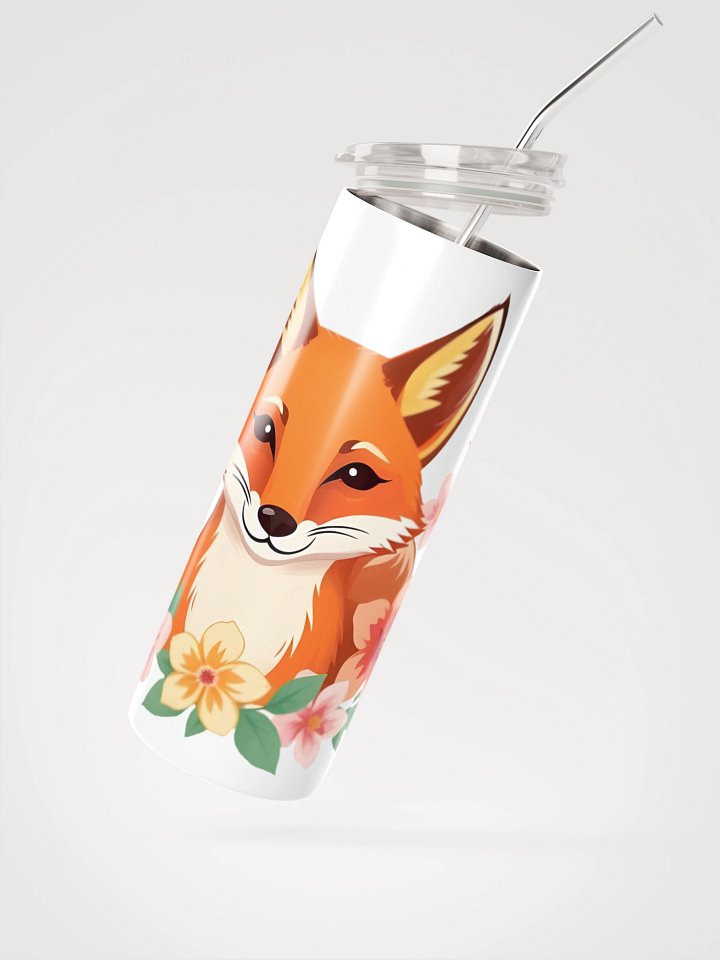 Floral Fox Stainless Steel Tumbler product image (2)
