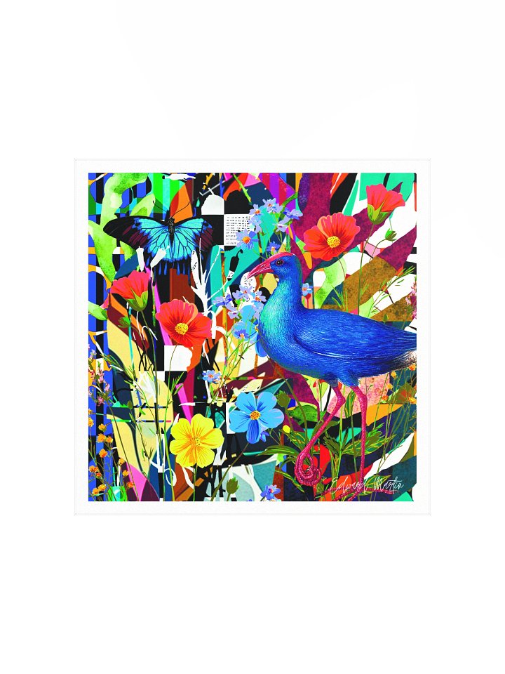 'Maximalist Flora' by Edward Martin Collage Print product image (4)