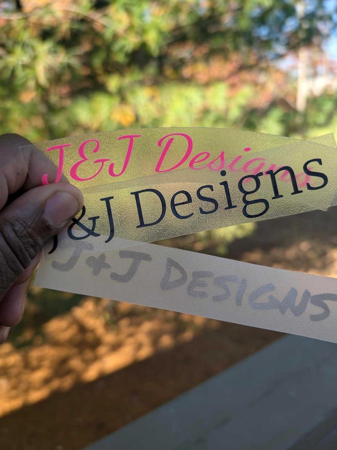 J&JDesigns Custom Vinyl Decals - Make your own Text Vinyl Decals for Mugs/Doors/Walls/Wedding Favors/Laptop/Window/Business/Gifts product image (6)