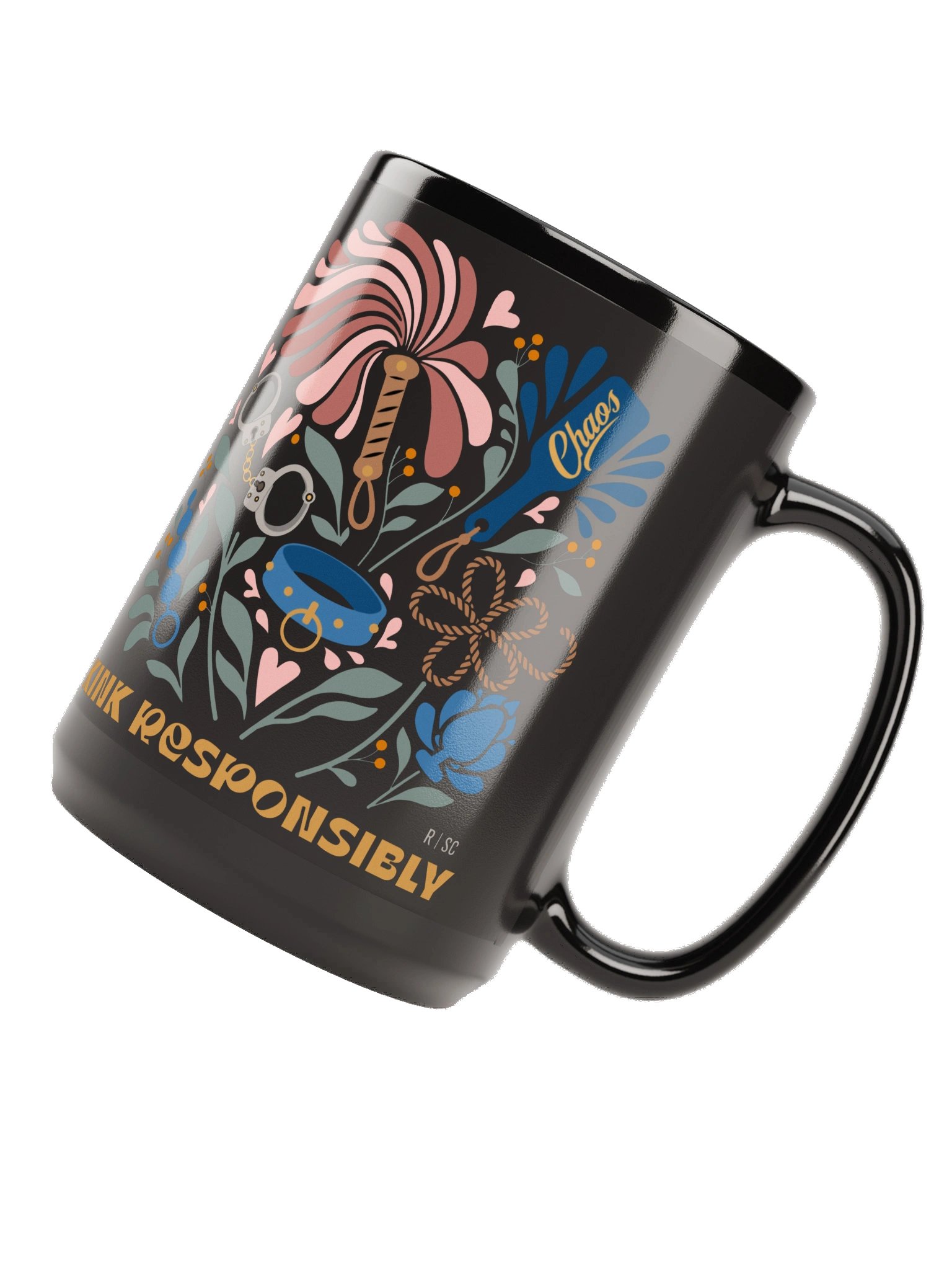 Kink Responsibly Black Mug product image (6)