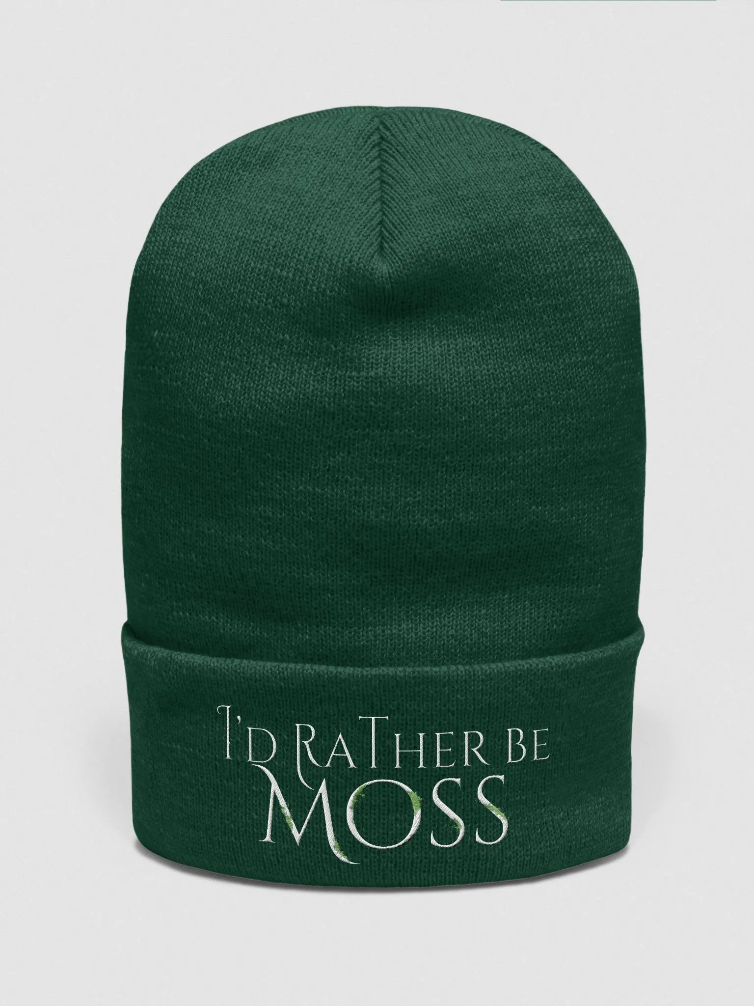 I'd rather be MOSS | Beanie product image (3)